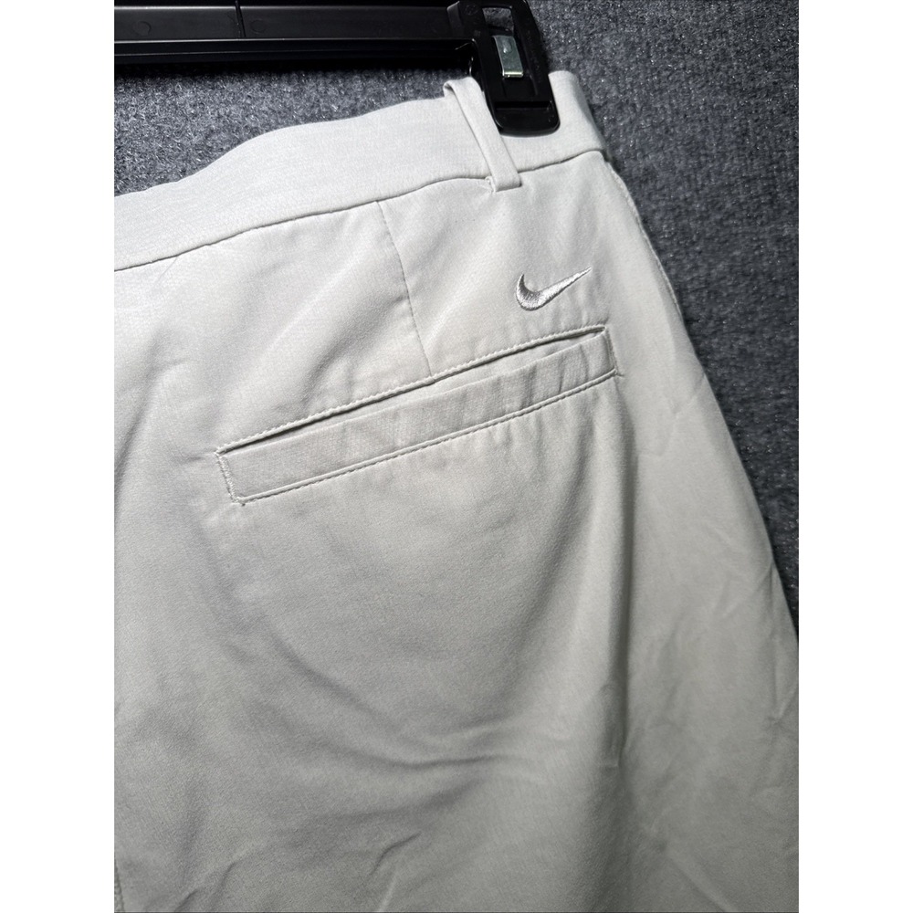 Nike Golf Modern Fit Dri-FIT Shorts Mens 34 Khaki Chino Stretch - Picture 4 of 6